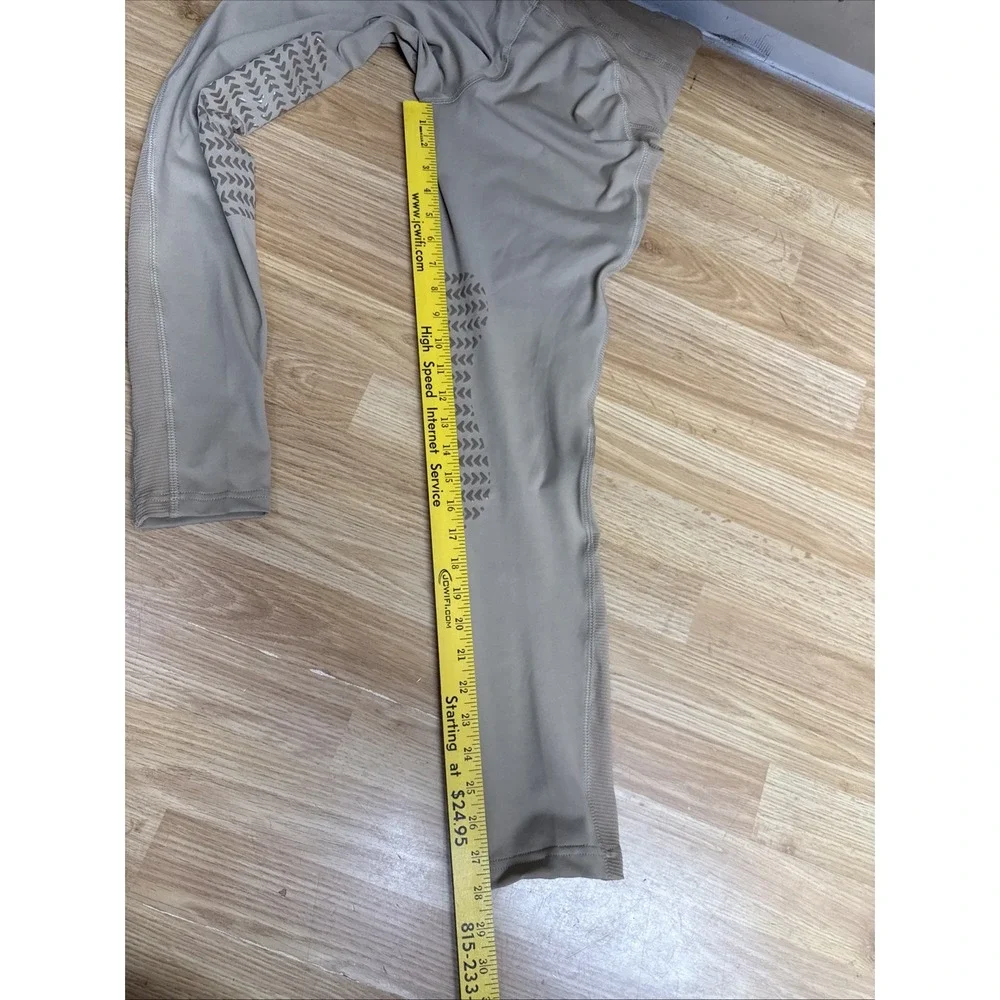TuffRider Ladies Ventilated Schooling Tights Safari w/ Safari Small NWT